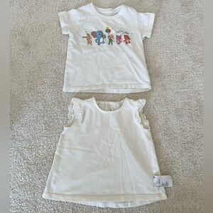 Uniqlo coco melon baby tops 80cm/12m